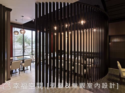 弧度隔柵