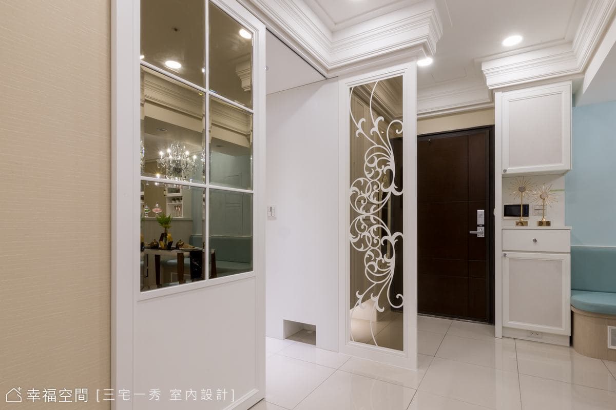 造型圖騰屏風