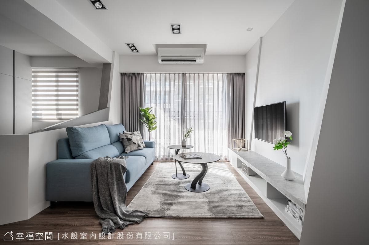 翻玩幾何　打造獨立女性的19坪時尚居
