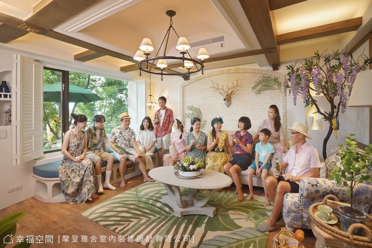 老屋主再次委託 地中海高級訂製