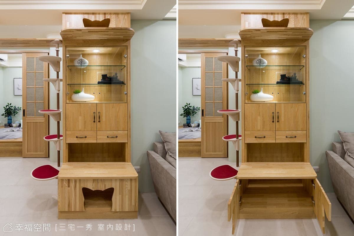 30年老屋翻新 19坪雙倍空間感│簡約風
