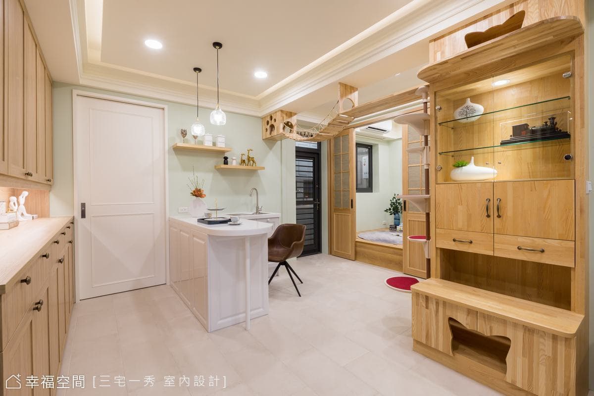 30年老屋翻新 19坪雙倍空間感│簡約風