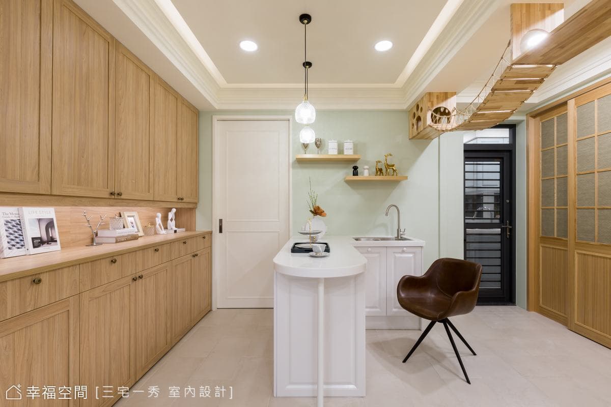 30年老屋翻新 19坪雙倍空間感│簡約風