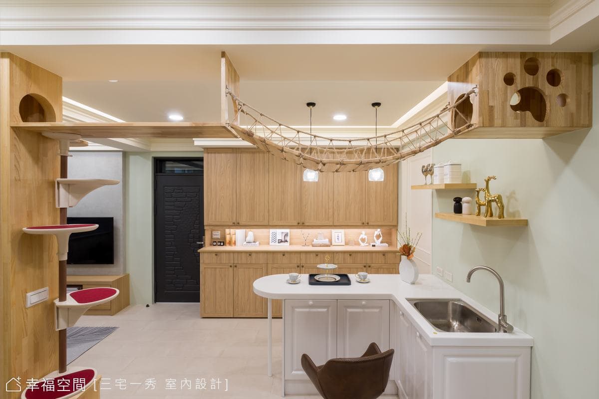 30年老屋翻新 19坪雙倍空間感│簡約風
