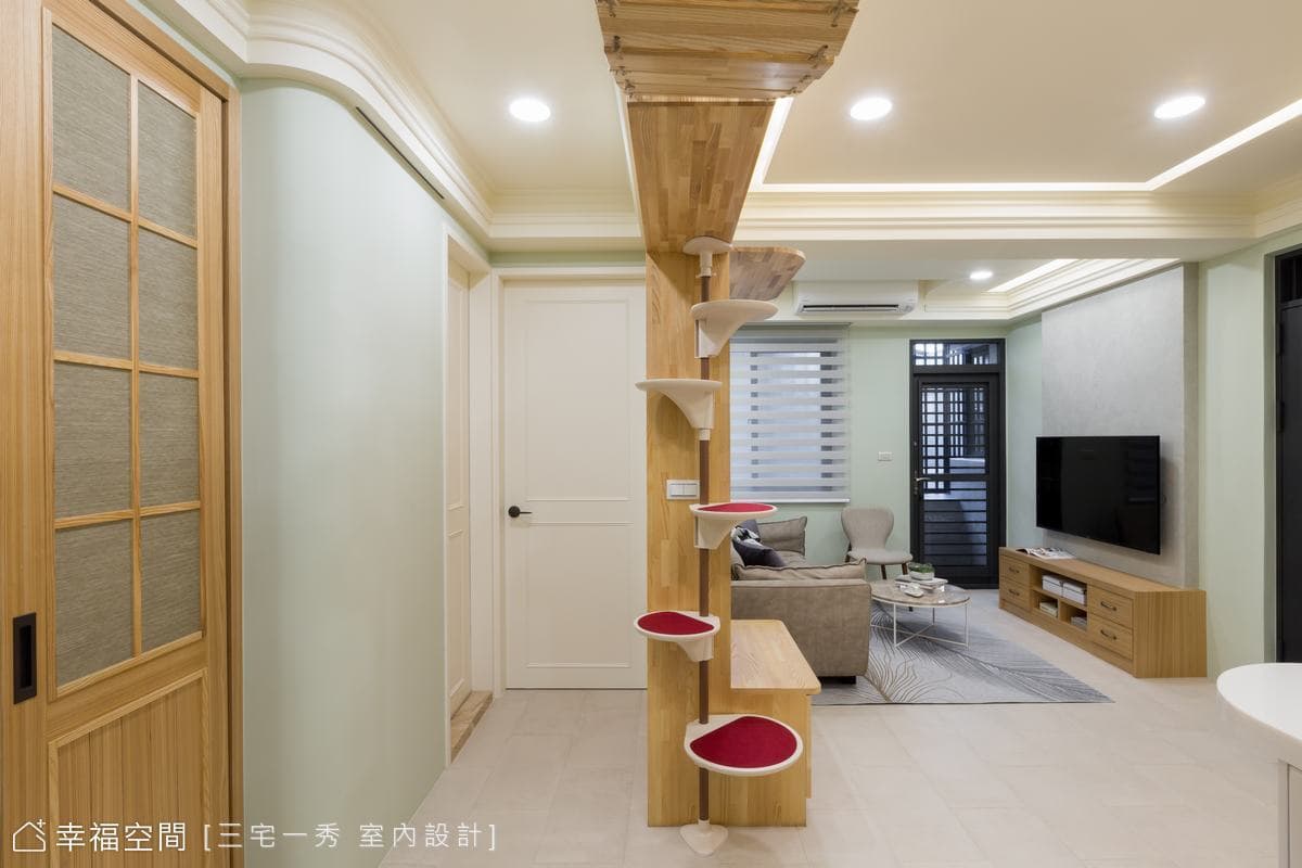 30年老屋翻新 19坪雙倍空間感│簡約風