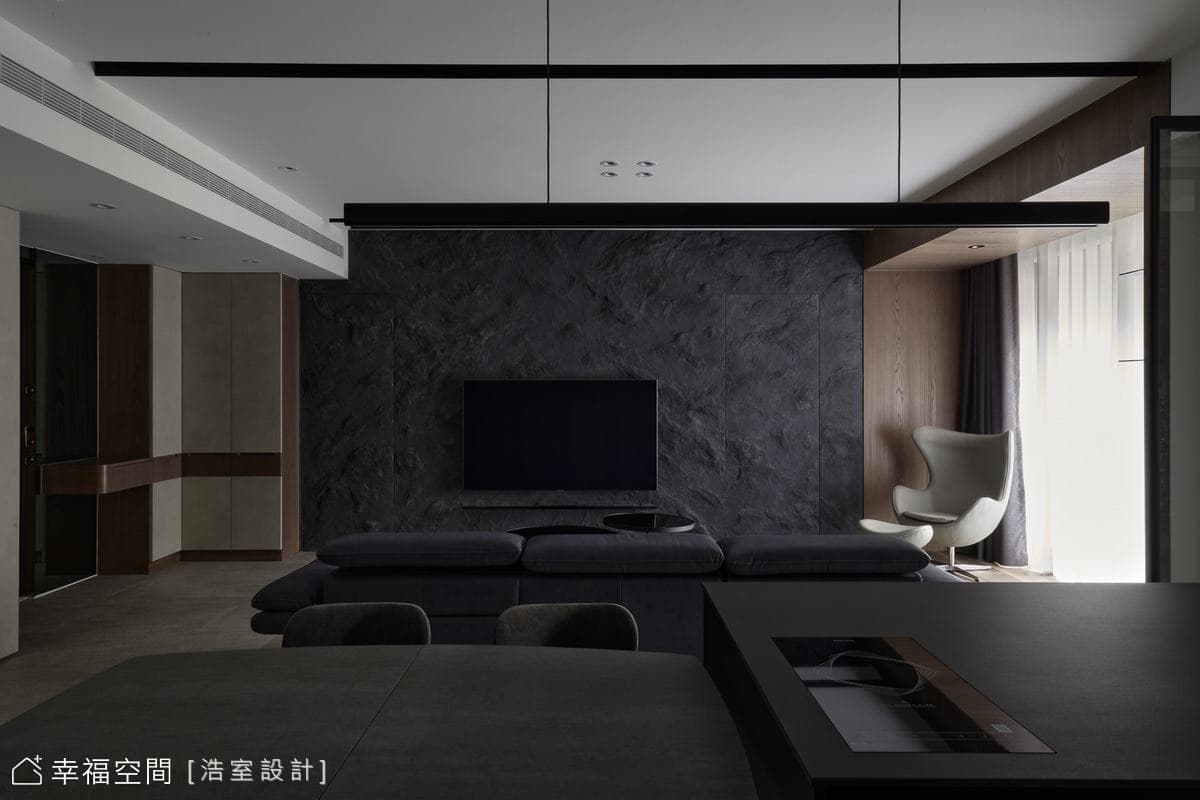 新穎材質堆疊時尚 30坪雙倍放大術│現代風│3房、2廳、2衛
