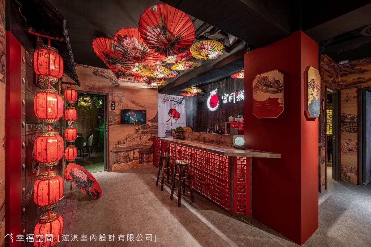 HC Design｜宮月城│異國風│45坪