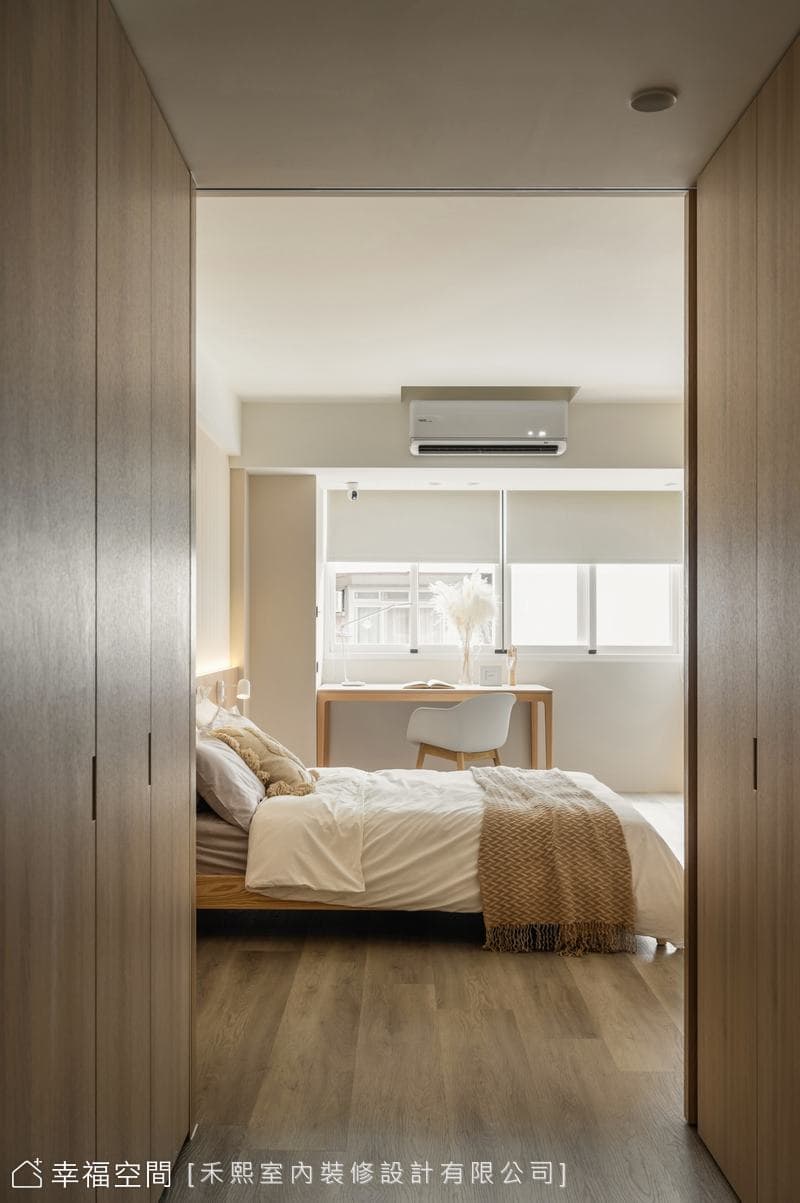 獨身女子與5隻貓咪的天堂 30年老屋淨白友善變身│現代簡約│35坪