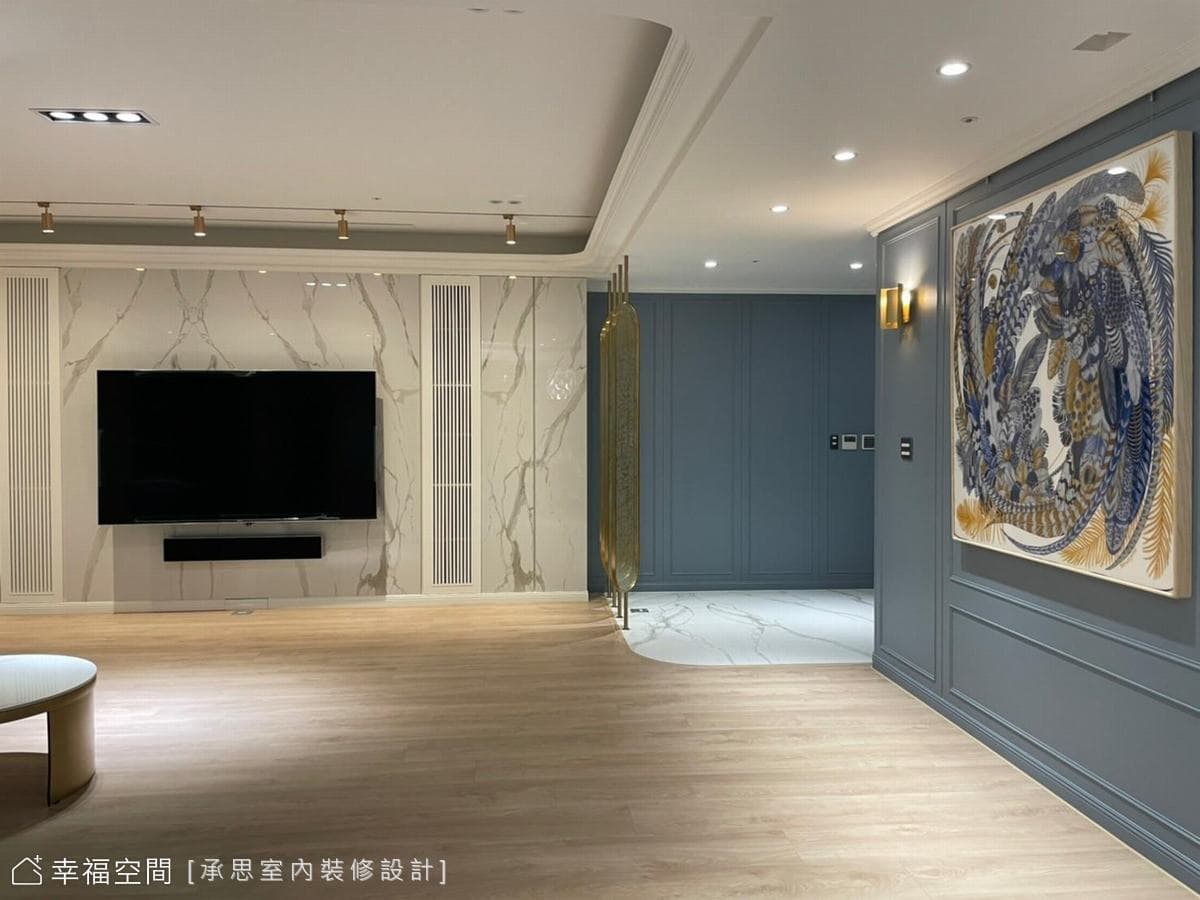 優雅精緻輕奢美式宅│古典奢華風│115坪