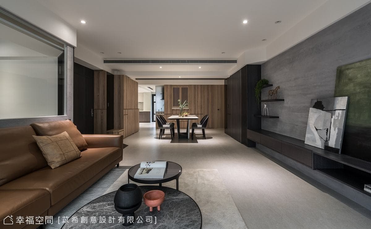 老屋華麗轉身 砌築內斂灰階品味宅│現代風│44坪