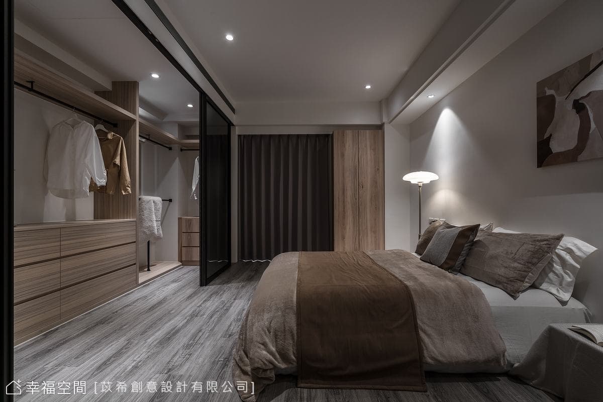 老屋華麗轉身 砌築內斂灰階品味宅│現代風│44坪