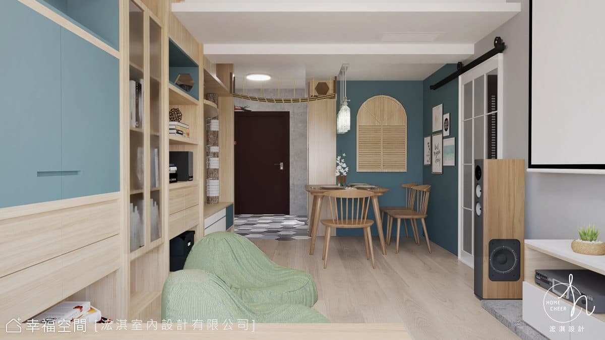 HC Design｜CAT｜北歐風｜35坪