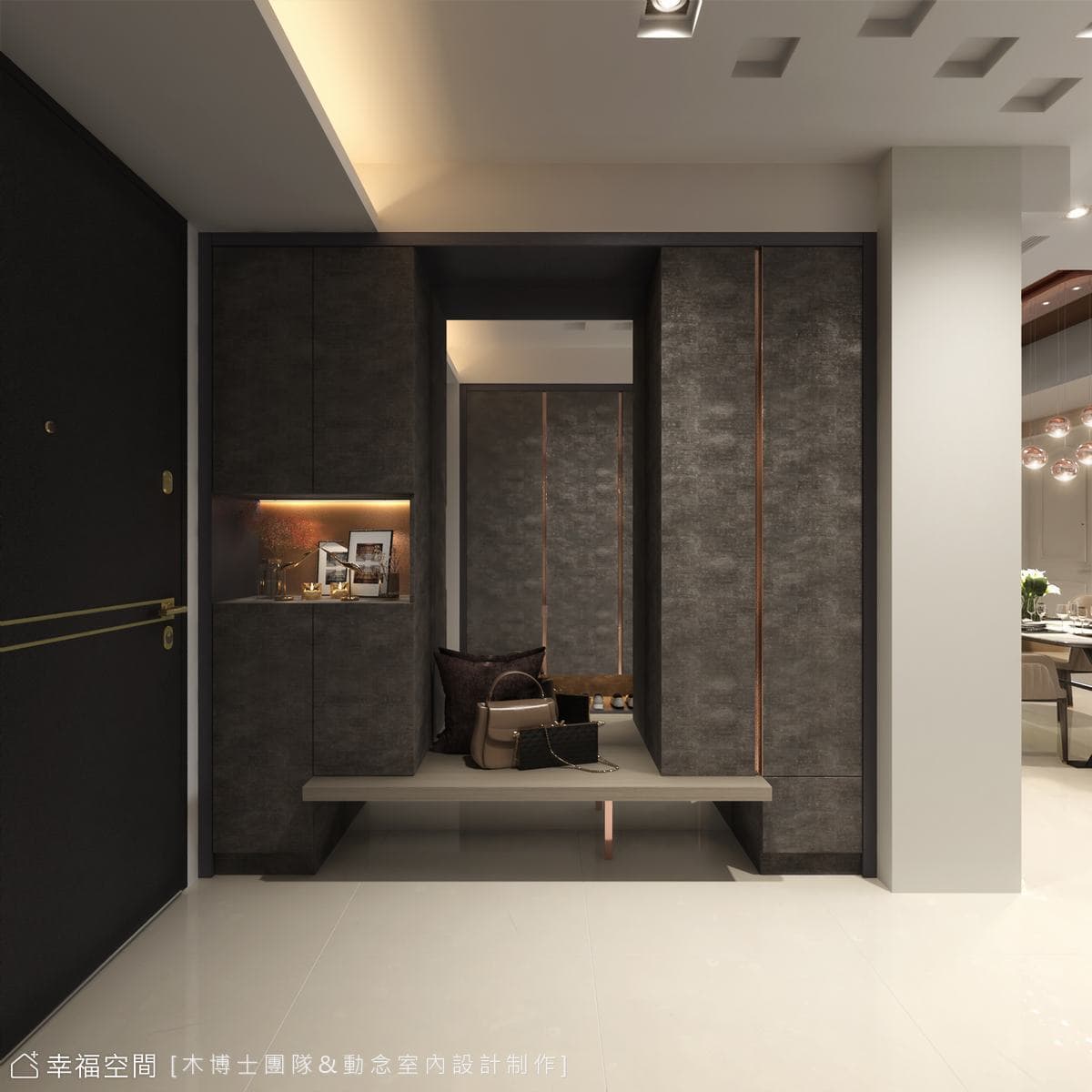 細究材質 精琢現代奢華質感宅│23坪