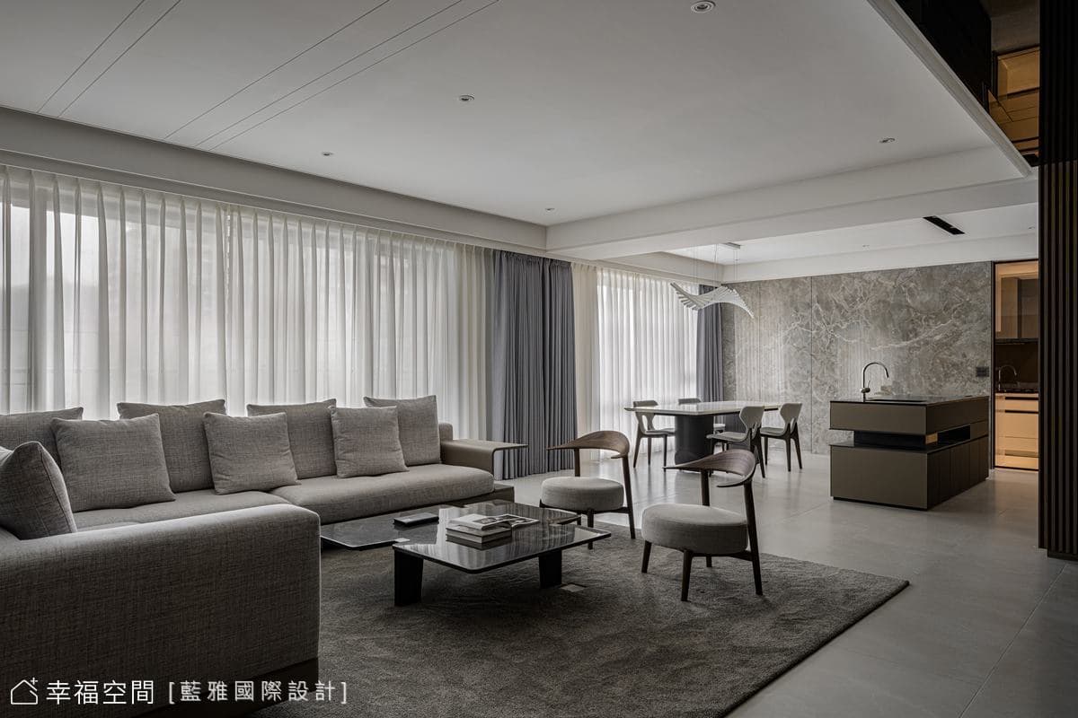 靜逸雅居｜現代輕奢｜75坪