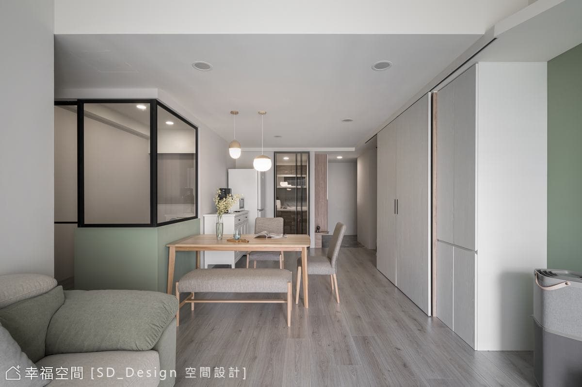 吾悠吾綠│北歐混搭風│27坪