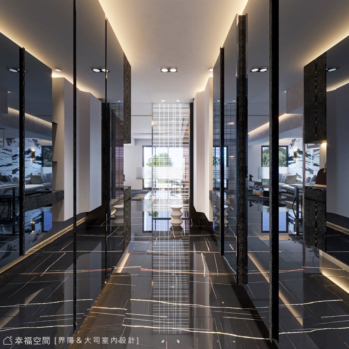 勾繪迷幻時尚視界 穿梭自由無拘時空｜前衛風｜40坪