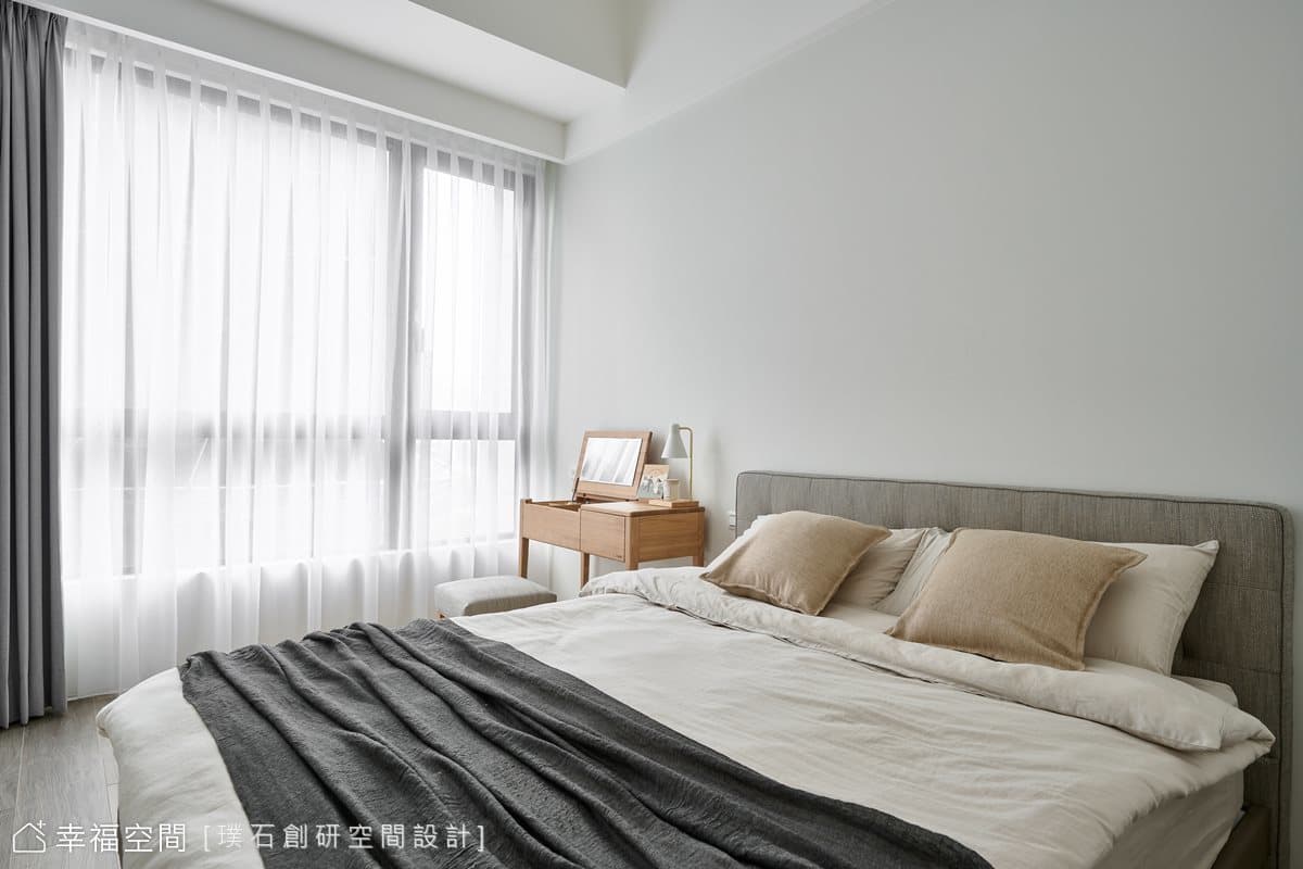 淡雅透亮裸妝 築構簡單自然家景｜北歐風｜35坪