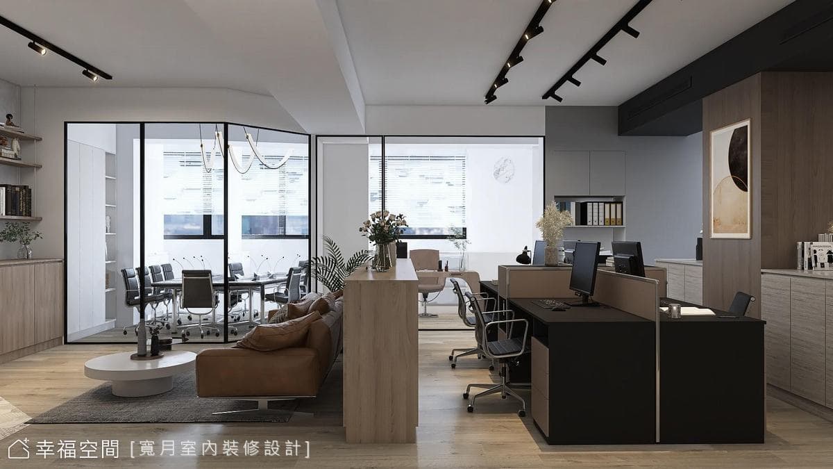 信義路辦公室│現代風 │90坪