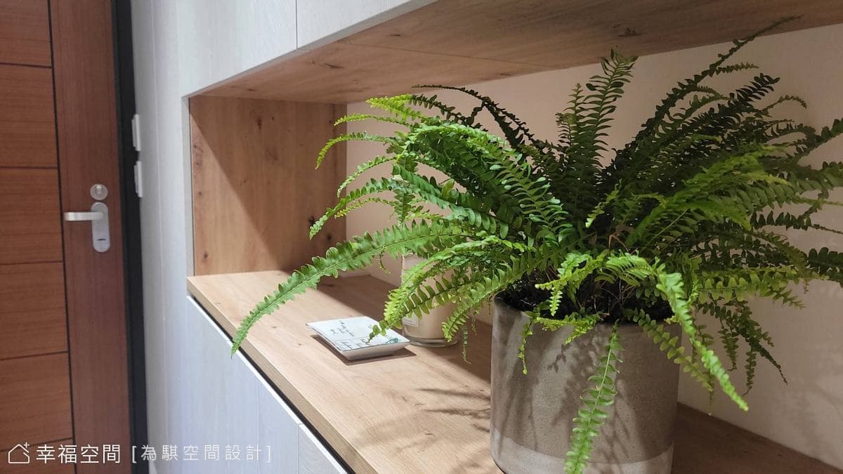 化解大樑冏境 30坪收納美感兼具│日式無印風