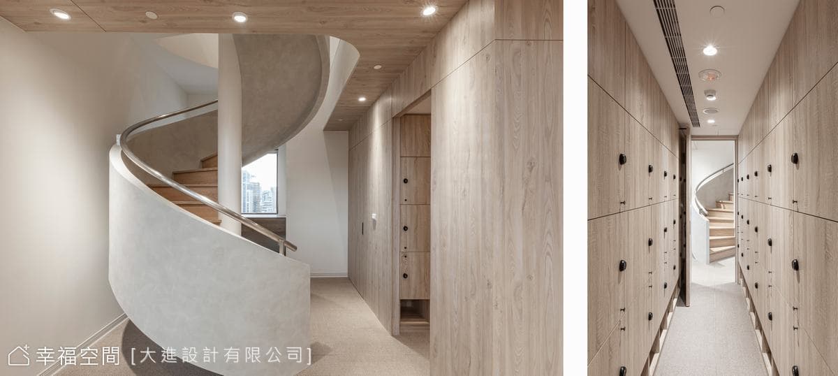 挑高日系辦公空間 結合侘寂與自然的簡約美學│230坪