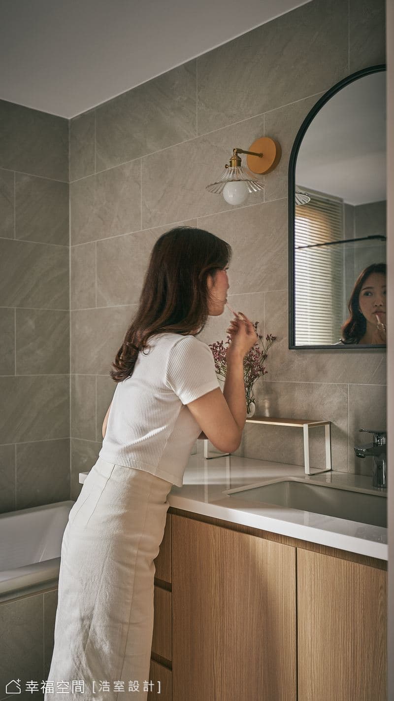現代美式混搭設計 打造恬靜質感美宅│22坪