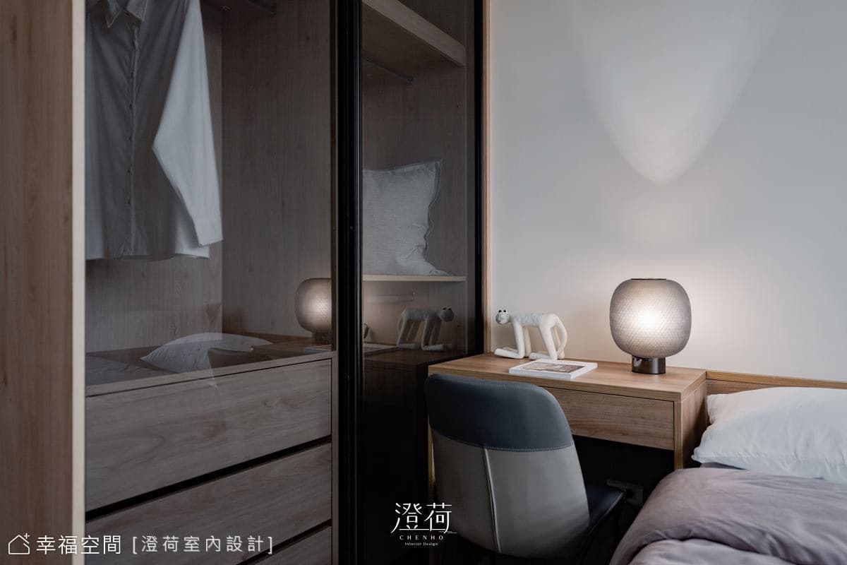巧用沉穩莫藍迪色 鋪敘現代質感生活│20坪
