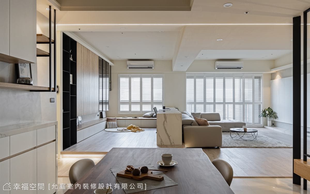 燦亮光脈映落 蔓延恬靜舒適氛圍｜休閒多元｜42坪