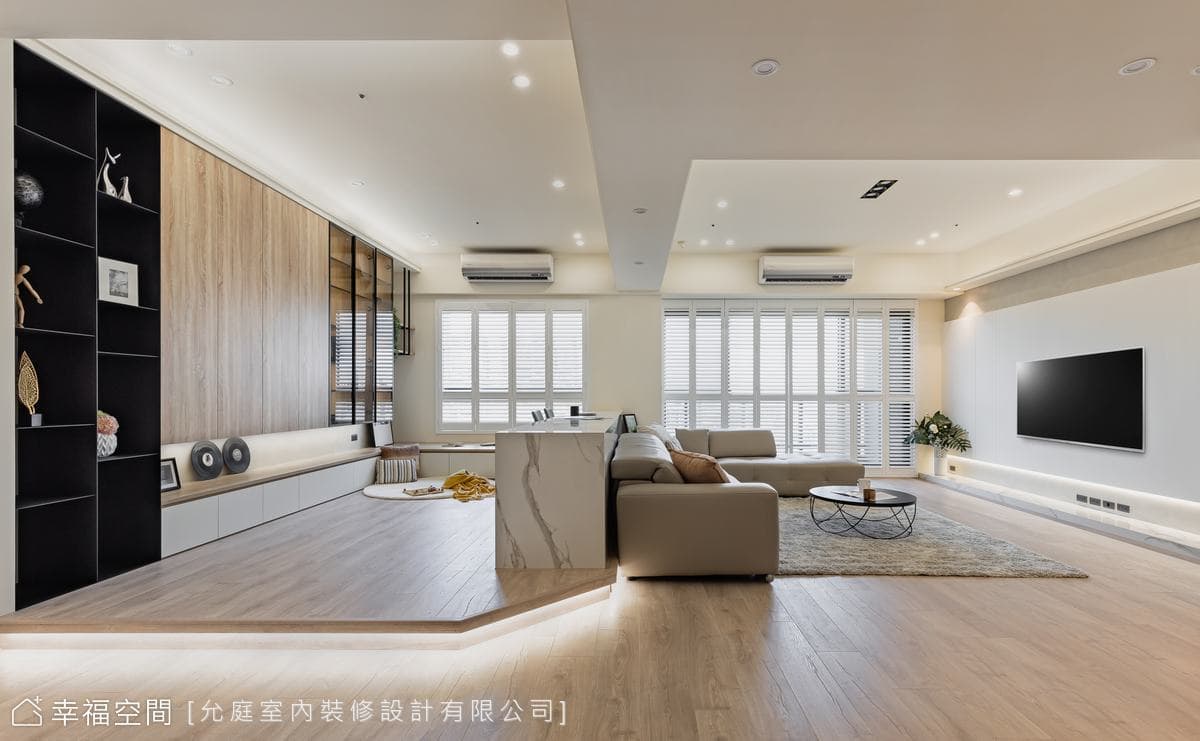 燦亮光脈映落 蔓延恬靜舒適氛圍｜休閒多元｜42坪