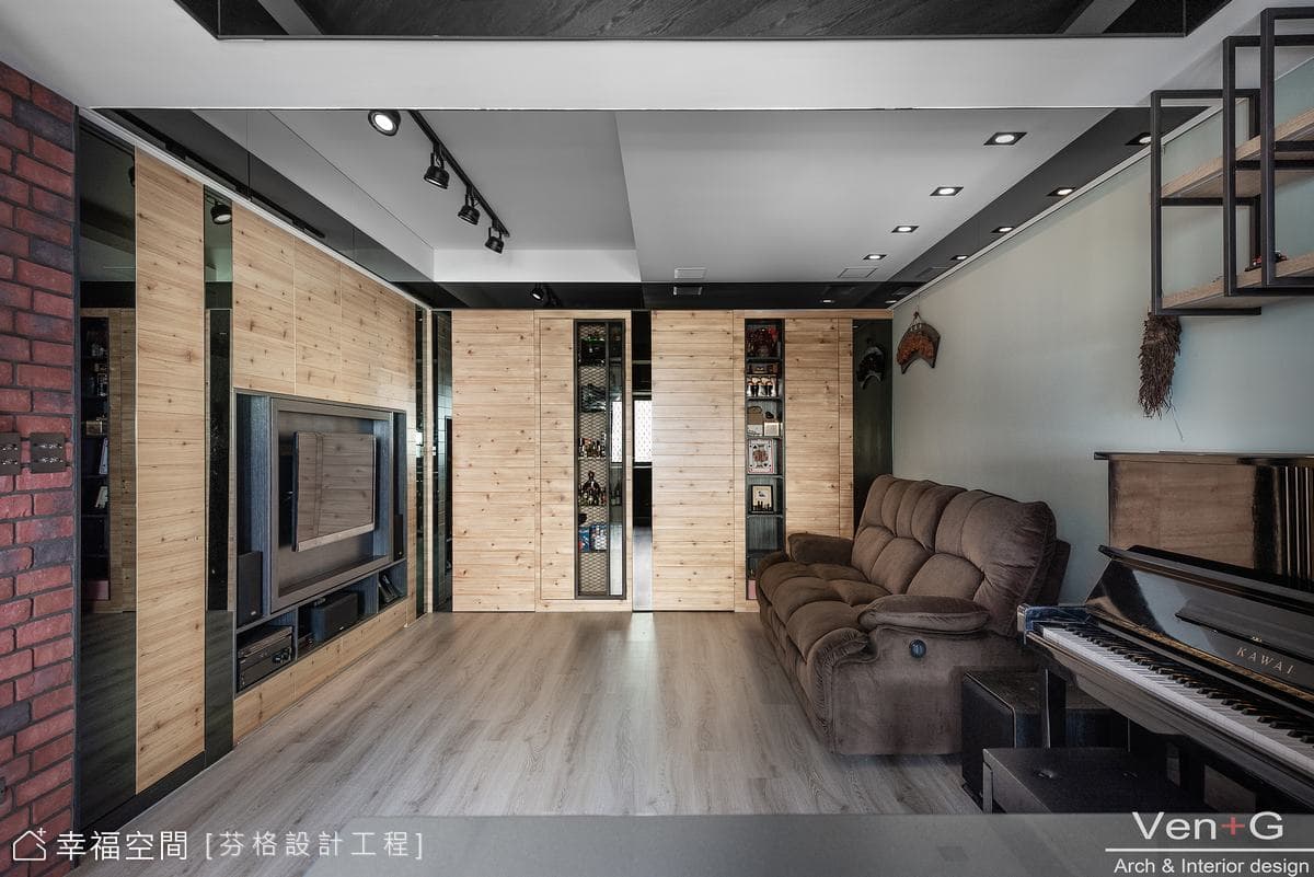 通透自由 懷舊LOFT｜45坪