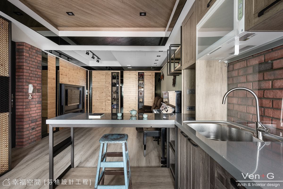 通透自由 懷舊LOFT｜45坪