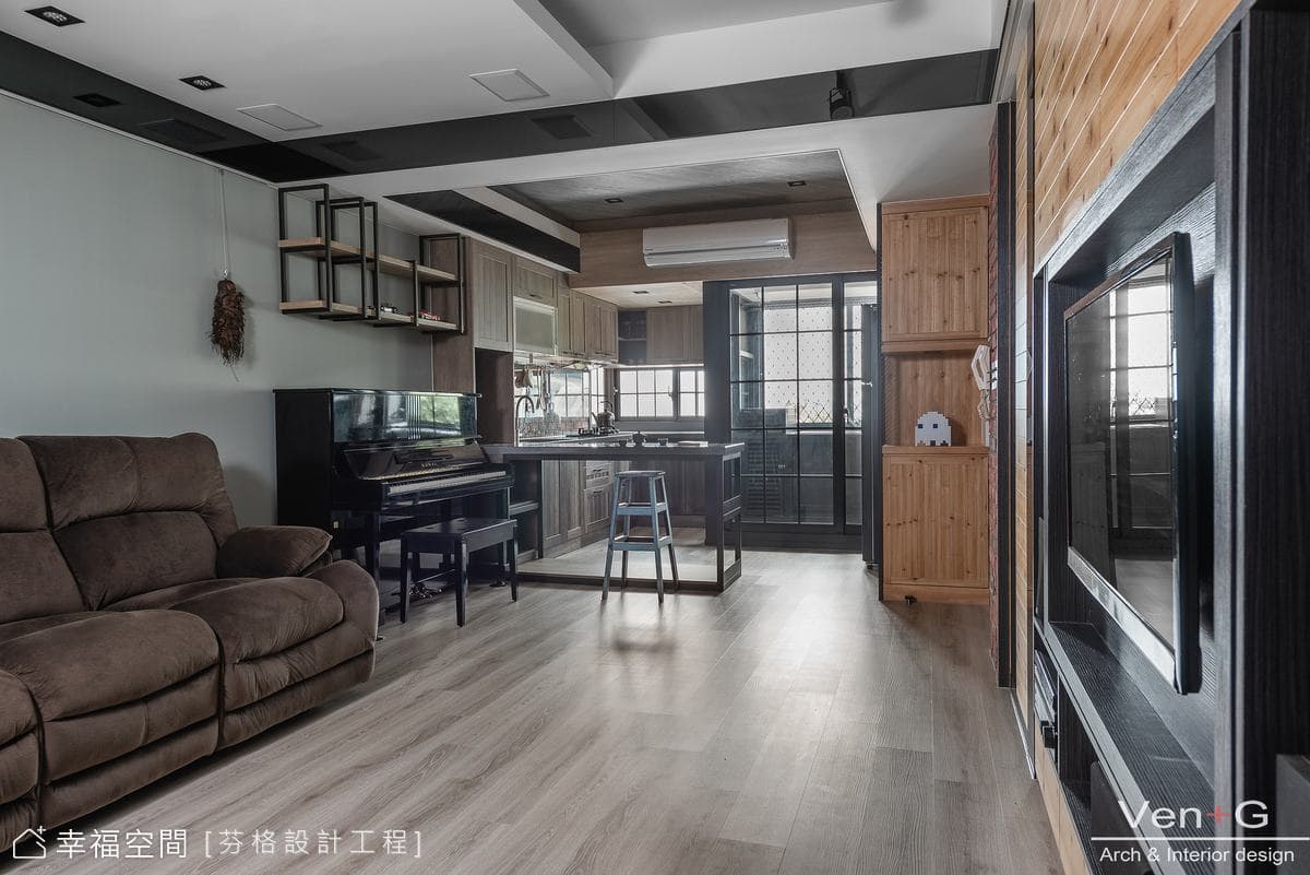 通透自由 懷舊LOFT｜45坪
