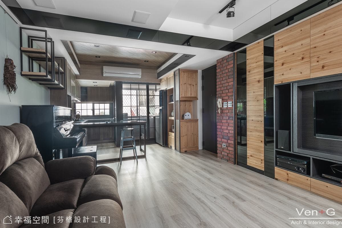 通透自由 懷舊LOFT|45坪