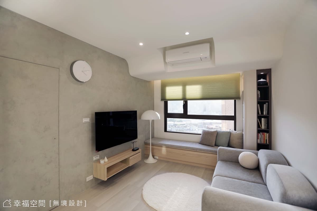柔光北歐輕古典家居｜混搭風｜20坪