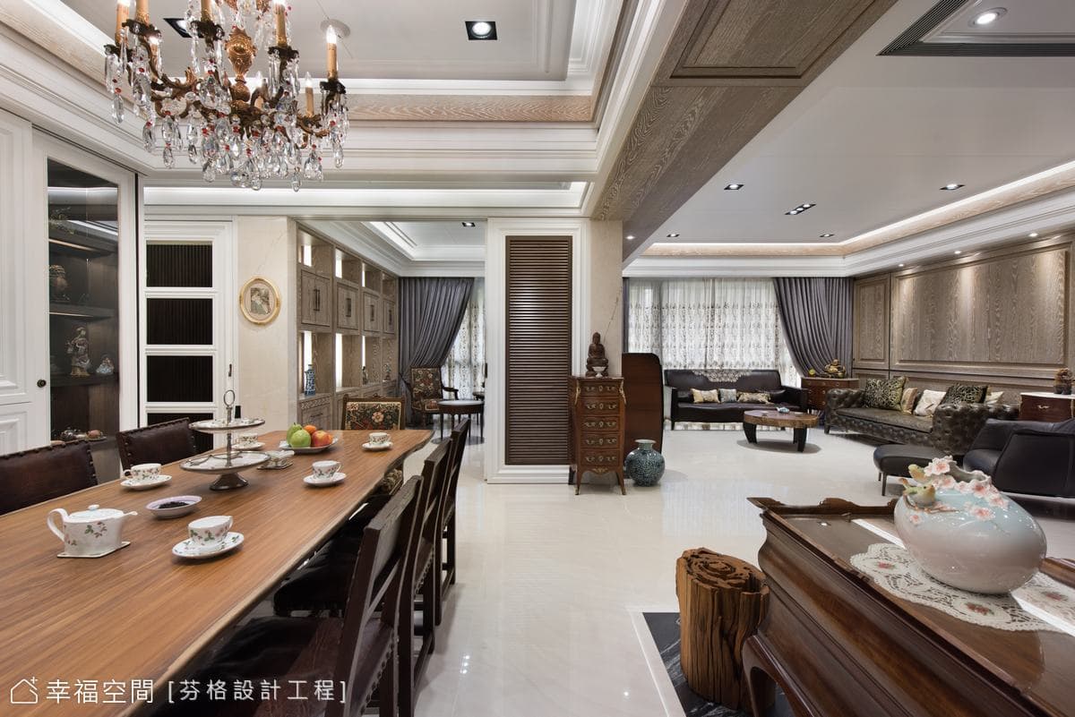 明麗雍恬 品味雅室｜英式古典｜50坪