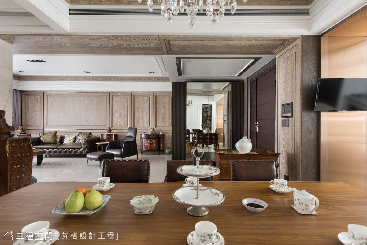 明麗雍恬 品味雅室｜英式古典｜50坪