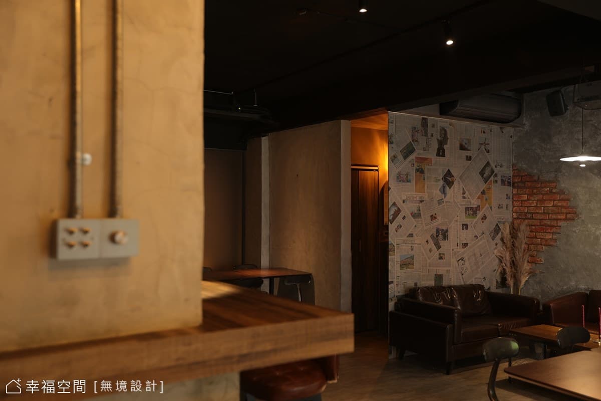 鐵骨浪漫，敘利亞復古風餐酒館｜復古工業風｜35坪