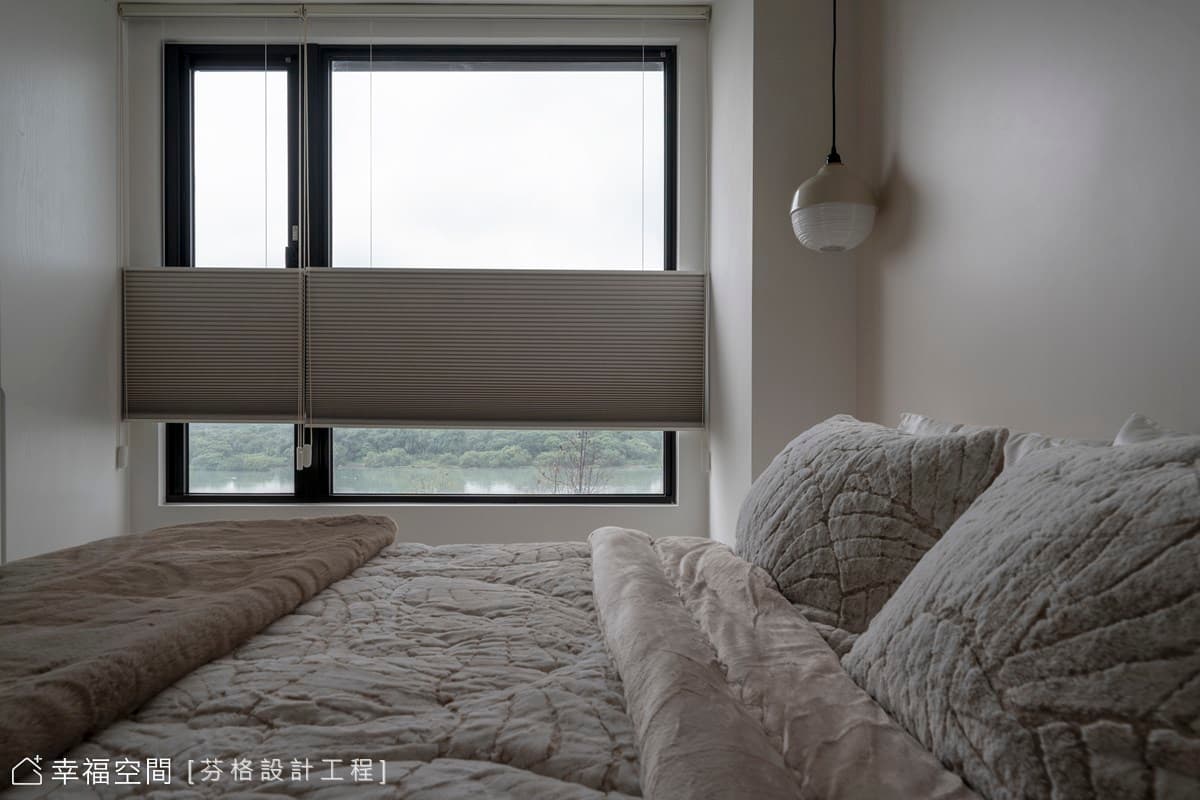 波光瀲灩 恬靜悠遠|簡約風|36坪
