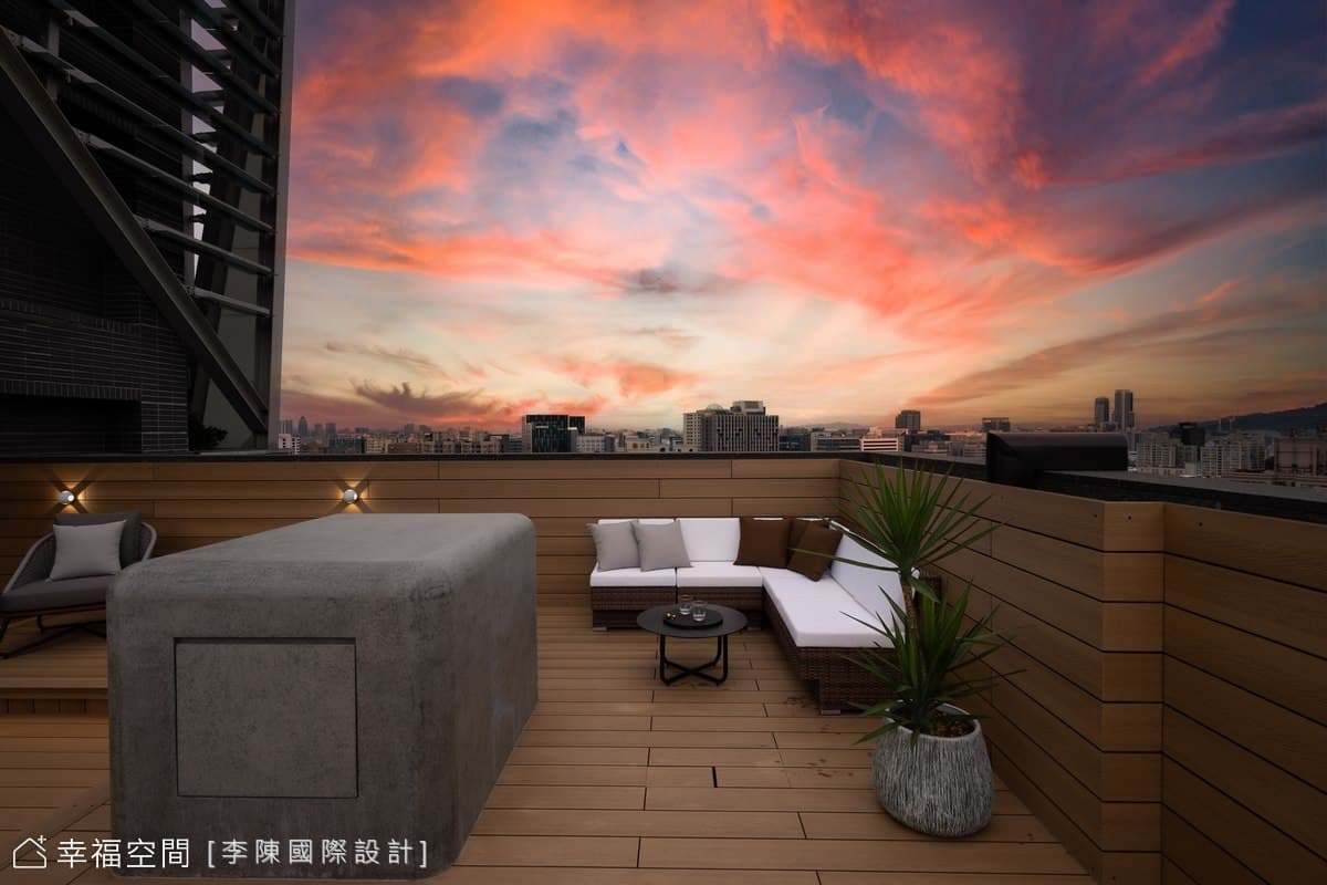 敞亮家的邊際 留藏綠意韶光家景│現代風│63坪