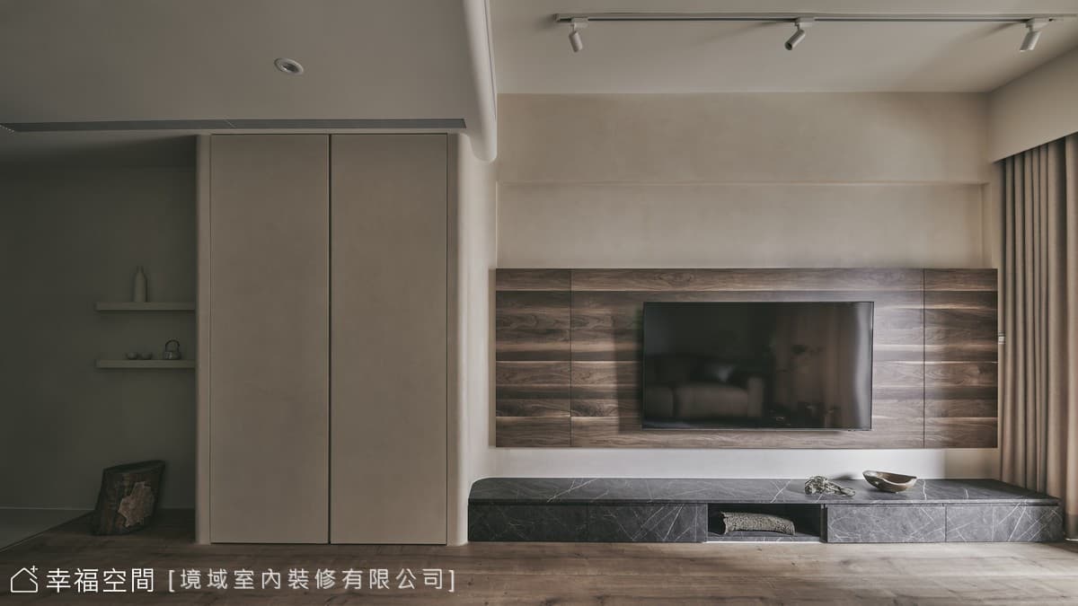 現代侘寂  譜敘溫暖歸宿│侘寂風│25坪
