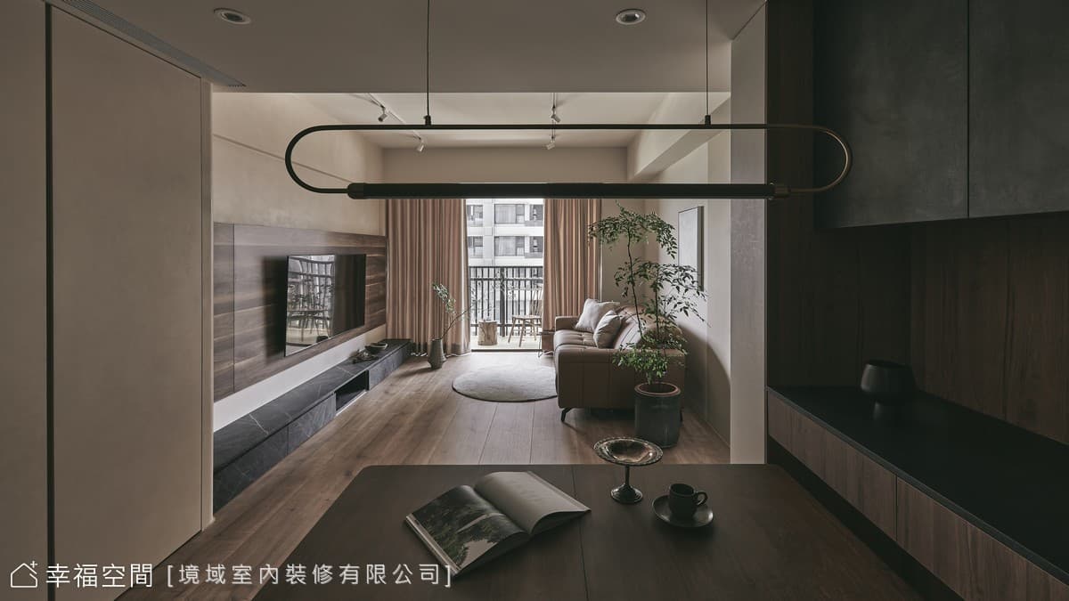 現代侘寂  譜敘溫暖歸宿│侘寂風│25坪
