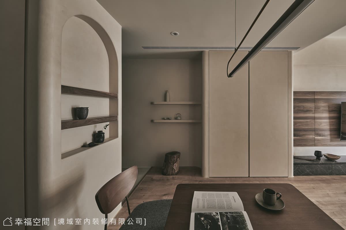 現代侘寂  譜敘溫暖歸宿│侘寂風│25坪