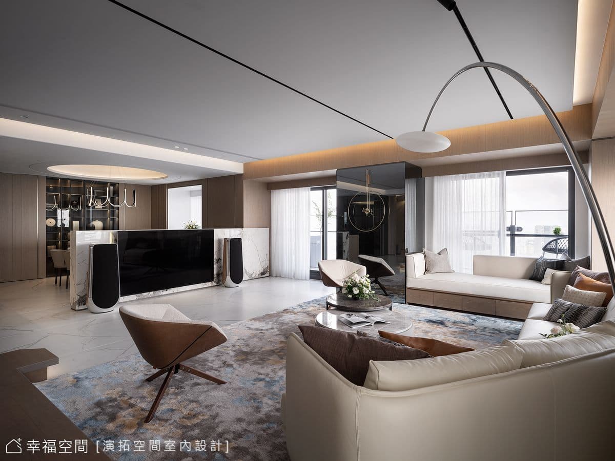 高雄The One│坐擁南台灣雙景觀 貼心安心的豪宅品味│現代風│183坪