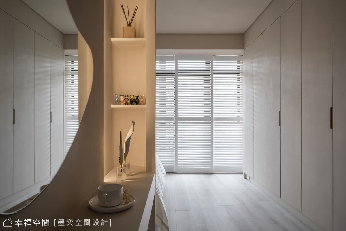 奶油色家景柔滑輕裸感簡約生活│北歐風│32坪