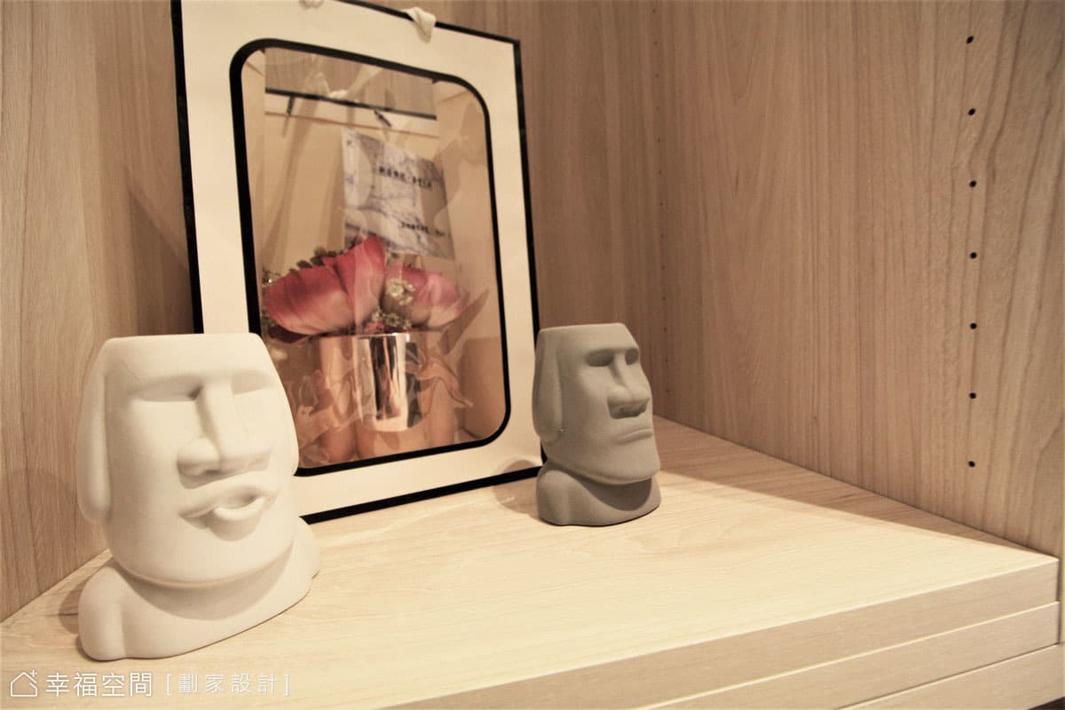 以黑白灰三色 展開現代極簡居家生活│20坪