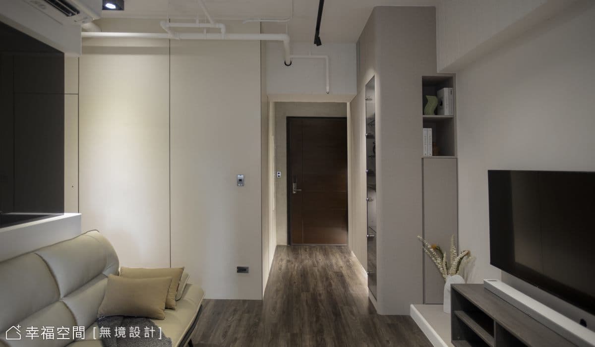 都會混搭輕工業風｜25坪