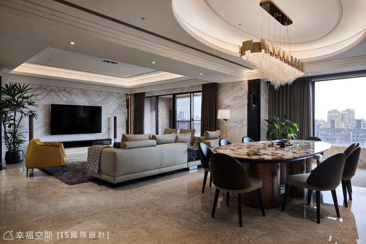 經典時尚深淺配　典藏精緻好宅|76坪