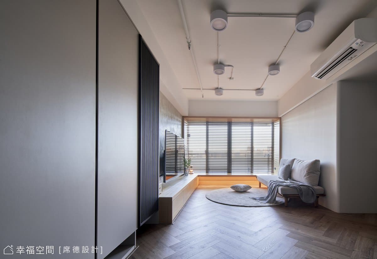 三次合作如家人 引光攬景溫馨滿屋|北歐工業混搭風|26坪