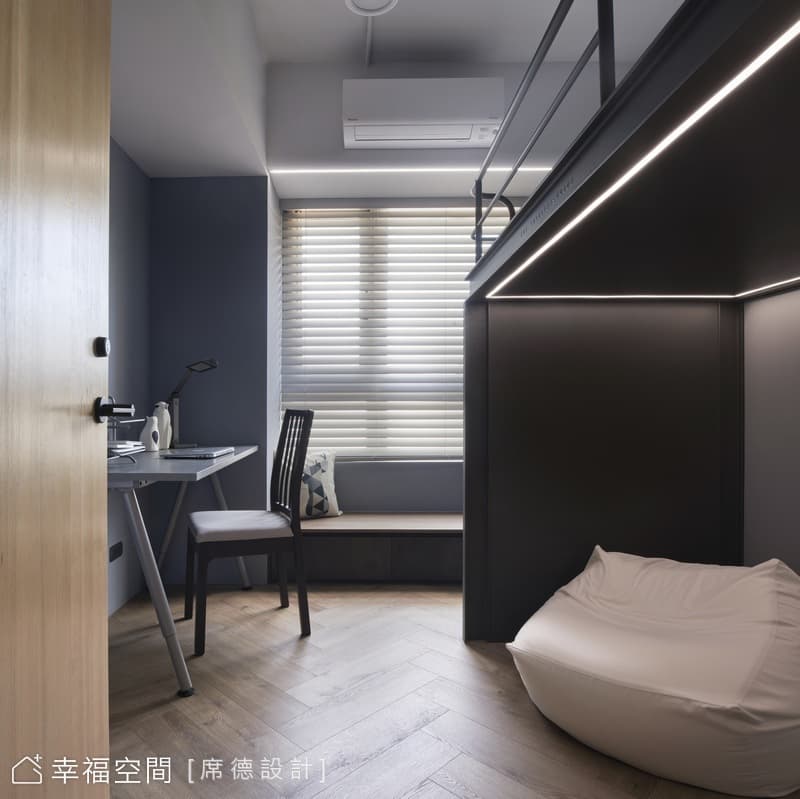 三次合作如家人 引光攬景溫馨滿屋|北歐工業混搭風|26坪