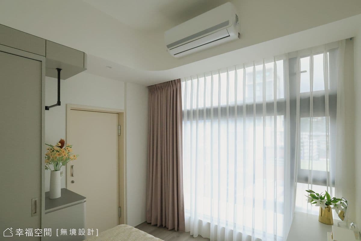 清新北歐 柔和暖橘調的溫馨寓所｜北歐風｜25坪