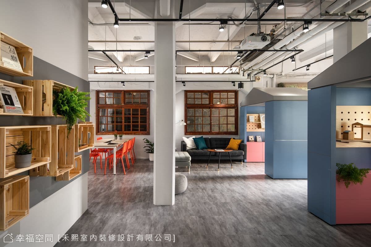梭影|LOFT風|105坪